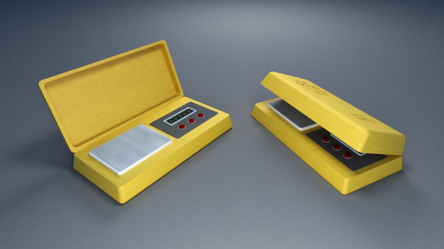 Electronic Gold Bar Weight Scale