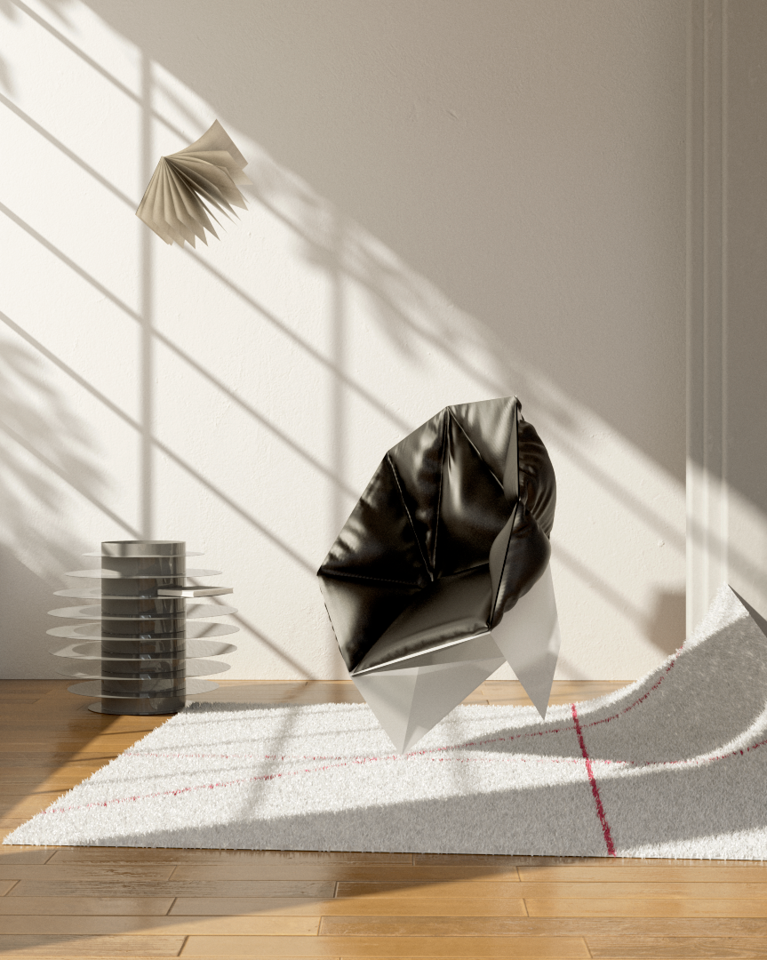Triangulated Chair /  Modern Version